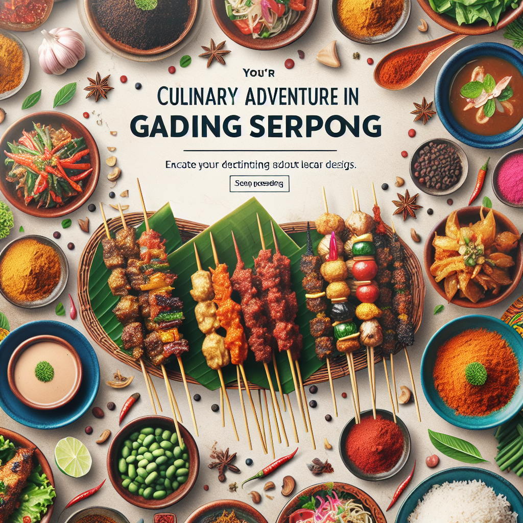 Wisata Kuliner: Menjelajahi Makanan Enak di Gading Serpong