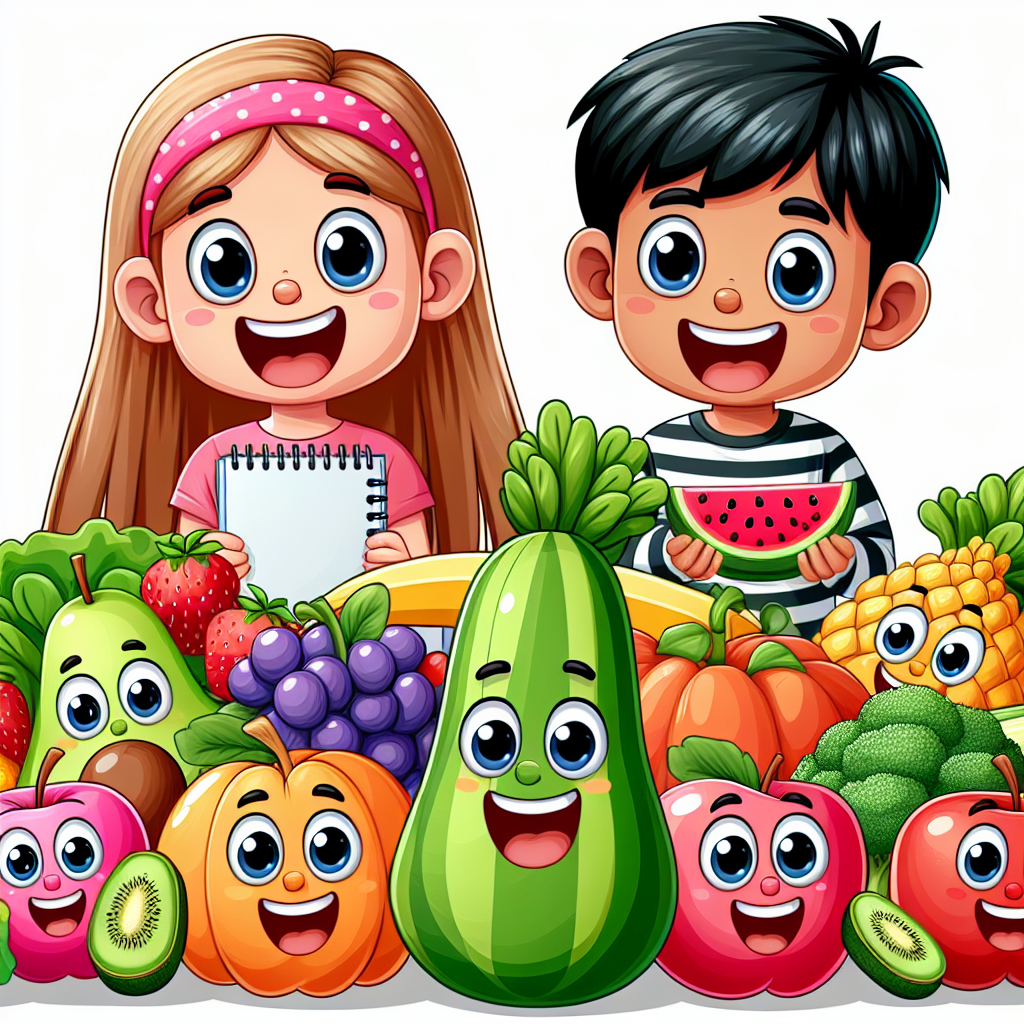 Menggugah Selera: Poster Makanan Sehat Kartun untuk Edukasi Nutrisi Anak