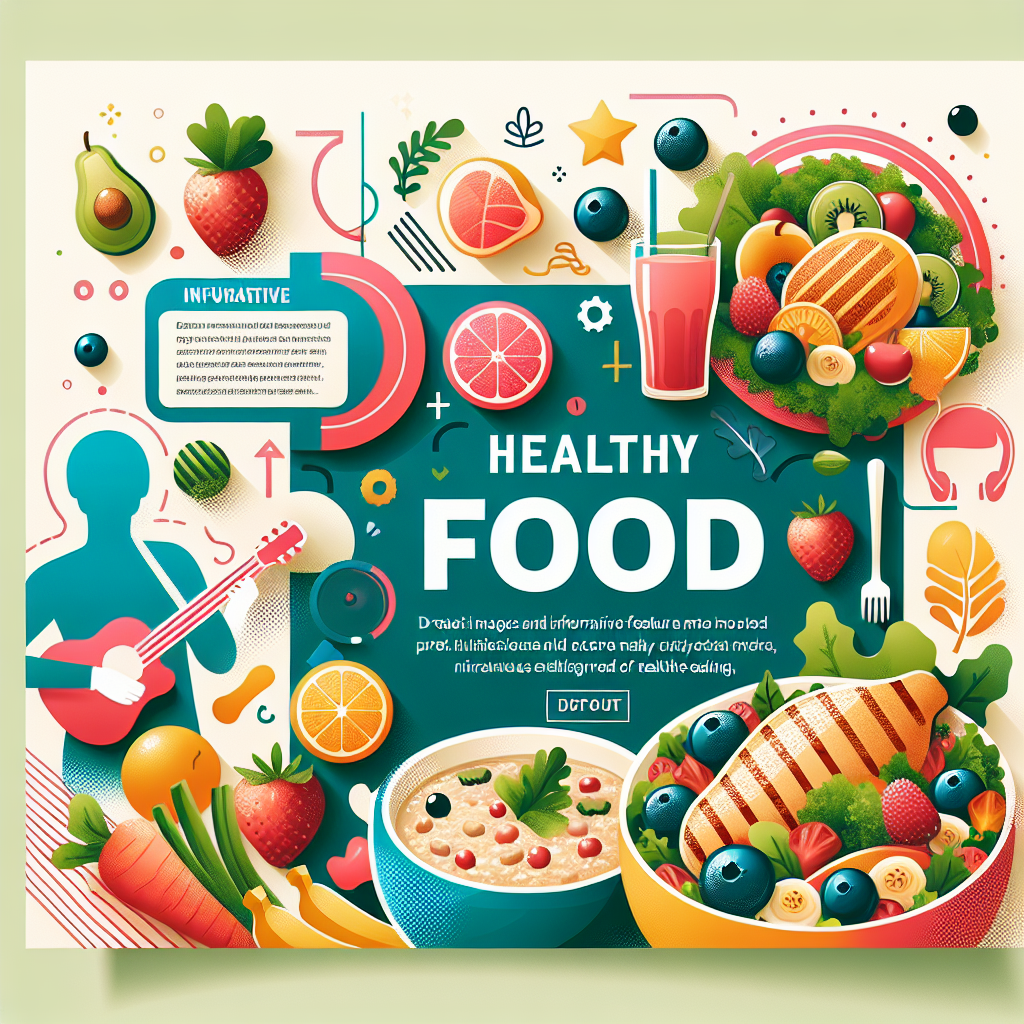 Tips Membuat Contoh Poster Makanan Sehat yang Menarik dan Informatif
