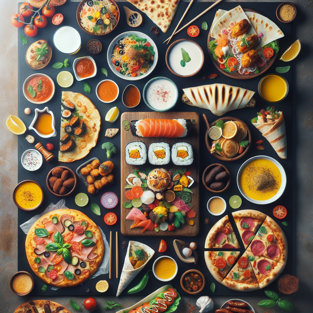 Menyajikan Selera Dunia: Eksplorasi Makanan Internasional dengan Sentuhan