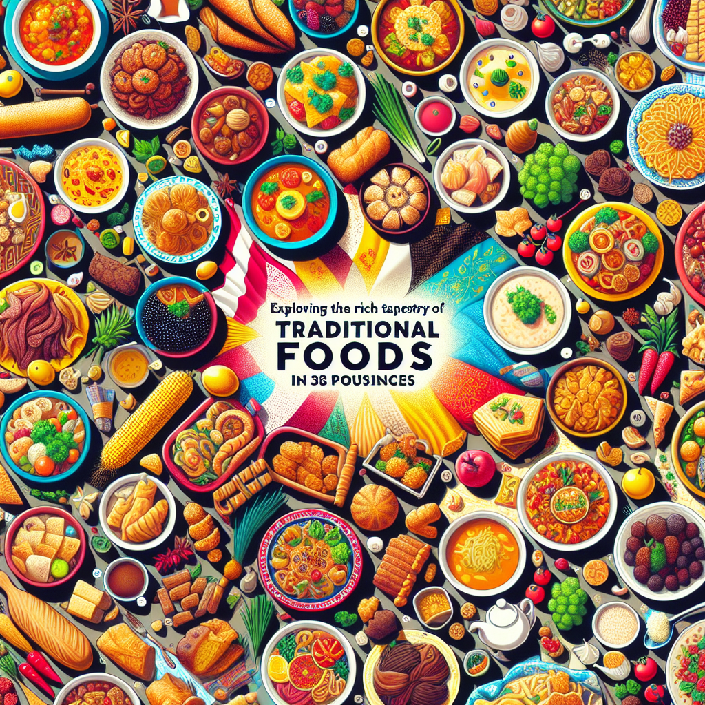 Exploring the Rich Tapestry of Traditional Foods from 38 Provinces in