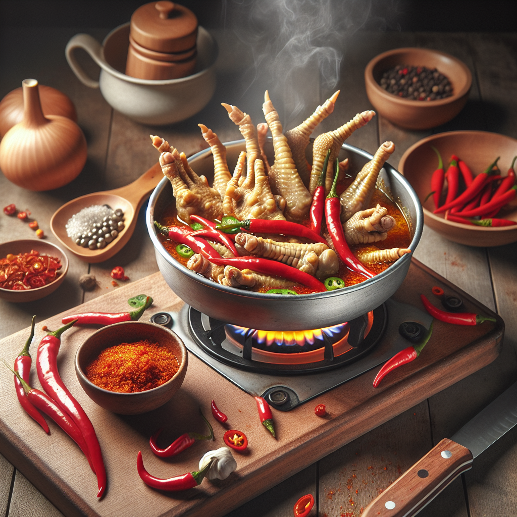 Spice Up Your Kitchen: Deliciously Fiery Ceker Mercon Recipe