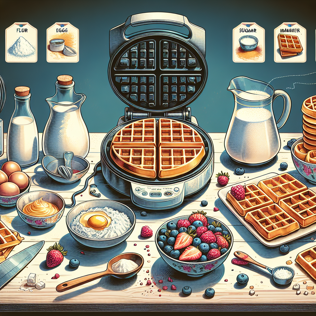 Resep Waffle Garing dan Lezat: Tips dan Trik Membuatnya di Rumah